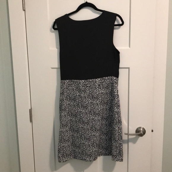 Jacob black and white knee length dress - Picture 5 of 5